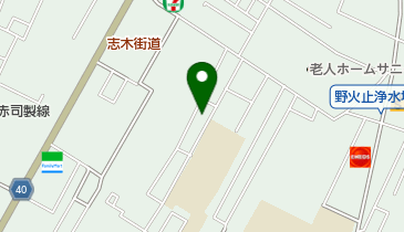 田中内科医院の地図画像