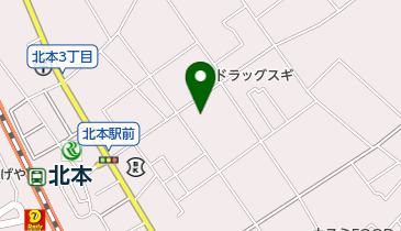 井上眼科医院の地図画像