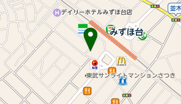 みずほ台サンクリニック・医科の地図画像