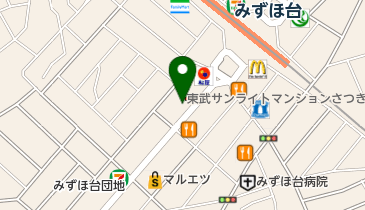 宮沢クリニックの地図画像