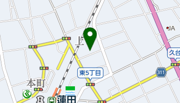 井上医院の地図画像