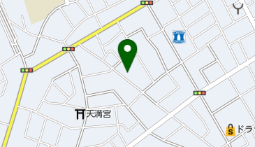 本田内科医院の地図画像