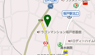 根本整形外科医院の地図画像