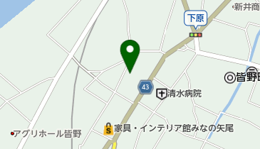 金子医院の地図画像