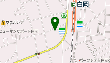 白岡整形外科の地図画像