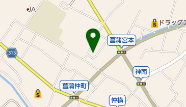 岩崎医院の地図画像