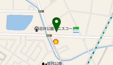 矢作整形外科・内科の地図画像