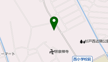 朝尾整形外科の地図画像