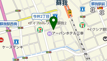 島野眼科医院の地図画像