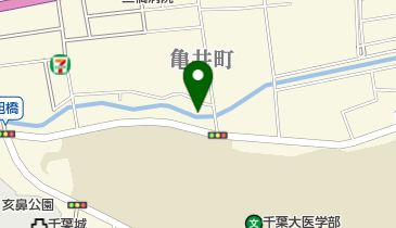 亘内科医院の地図画像