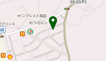 高品クリニックの地図画像