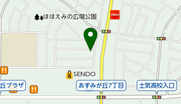 あすなろ皮膚科の地図画像