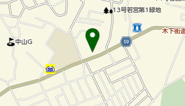 めめ眼科の地図画像