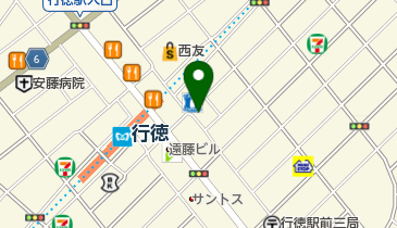 行徳整形外科内科の地図画像