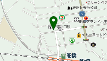 船北整形外科の地図画像