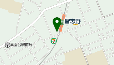 薬円台整形外科内科の地図画像