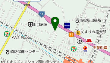 野上医院の地図画像