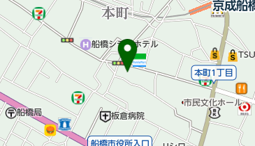 高木医院の地図画像