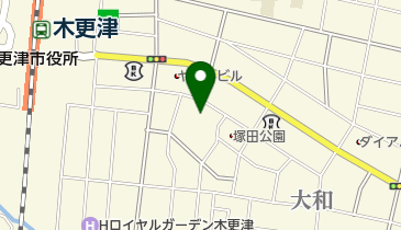 平野内科の地図画像