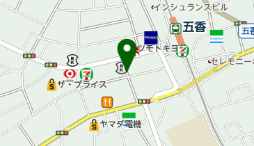 常盤平神経科クリニックの地図画像