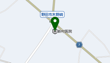 新村医院の地図画像