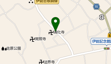 越川医院の地図画像