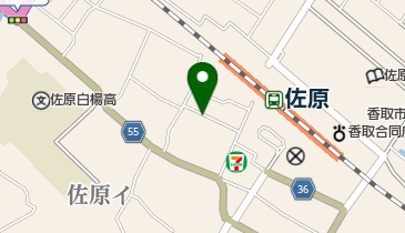 布施外科医院の地図画像