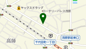 矢原耳鼻咽喉科医院の地図画像