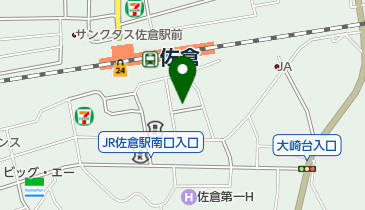 池医院の地図画像