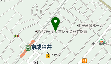 宍戸内科医院の地図画像