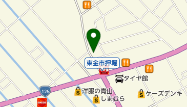 田波整形外科の地図画像