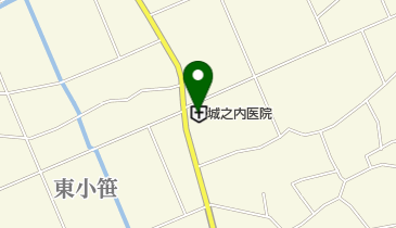 城之内医院の地図画像