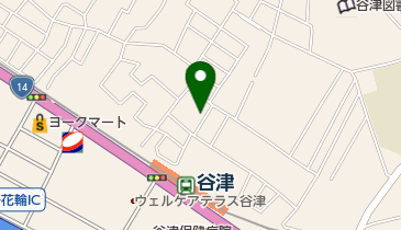 まきた内科医院の地図画像