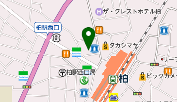 柏メンタルクリニックの地図画像
