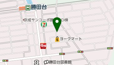 加藤眼科の地図画像