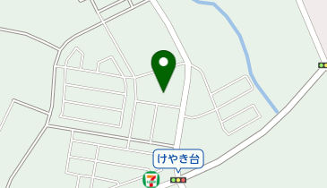 けやき台眼科の地図画像