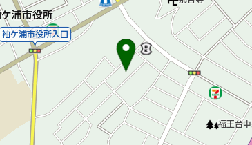 福王台外科内科の地図画像