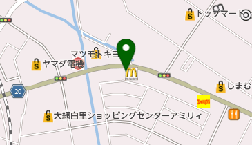 おおあみ眼科の地図画像