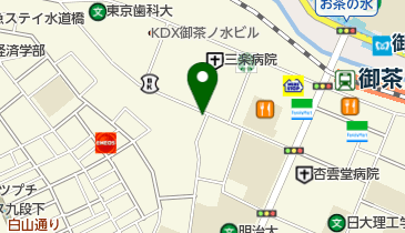 出版健康保険組合診療所・医科の地図画像