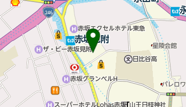 山王グランドビル薬師堂クリニックの地図画像