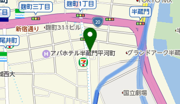 大森胃腸科の地図画像