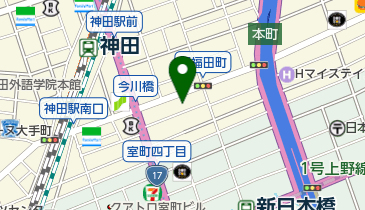 神田医院の地図画像