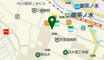 駿河台診療所の地図画像