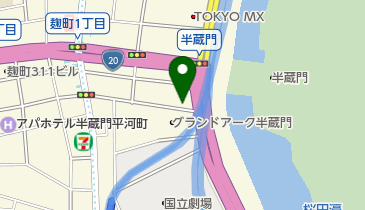 半蔵門胃腸クリニックの地図画像