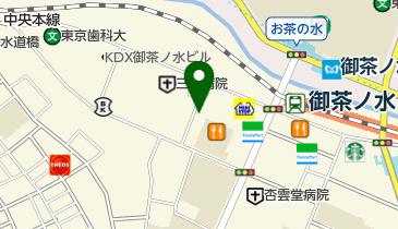 お茶の水駿河台クリニックの地図画像