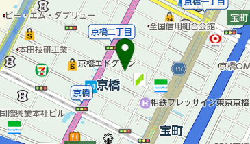 中田診療所の地図画像