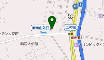 小田原医院の地図画像