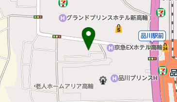 エム・オー・エー高輪クリニックの地図画像