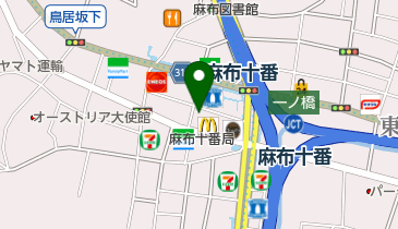 麻布医院の地図画像