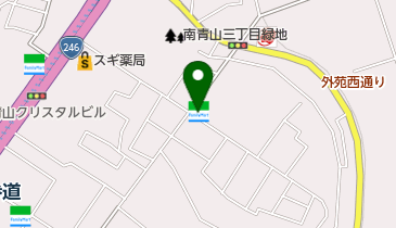 青木医院の地図画像